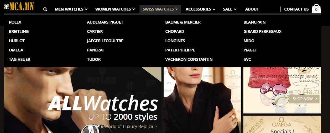 Swiss-quality clone watches price US